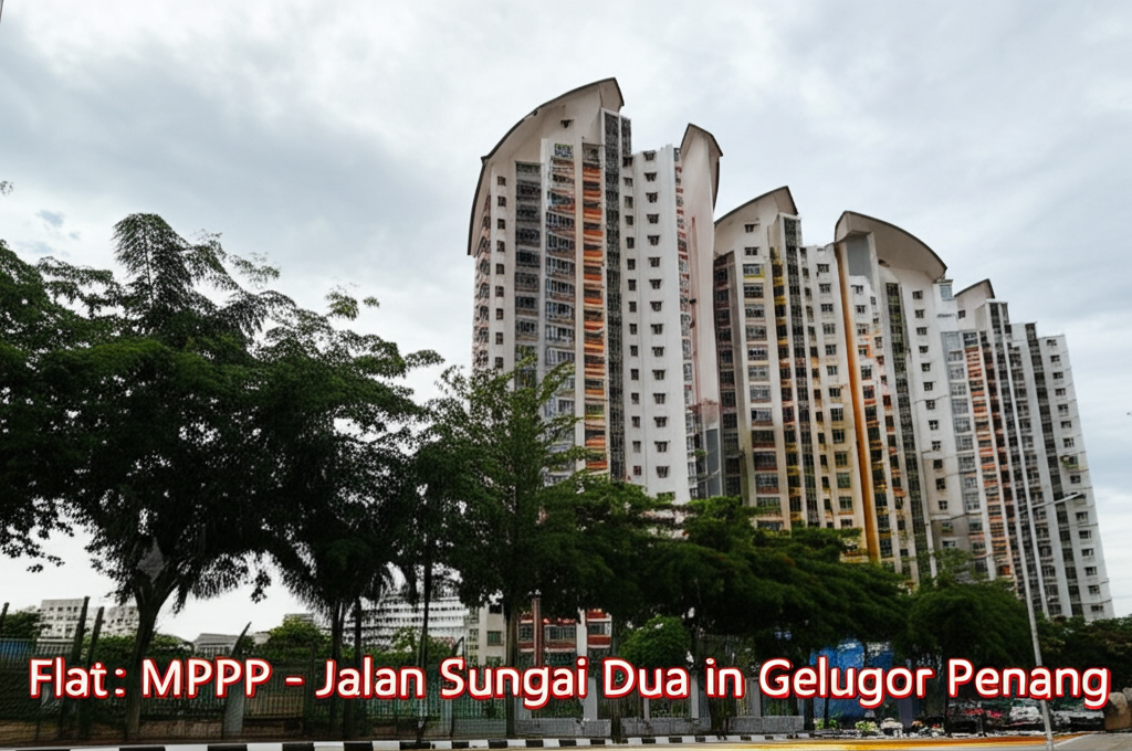 Flat MPPP - Jalan Sungai Dua Condominium for Rent in Penang, Malaysia